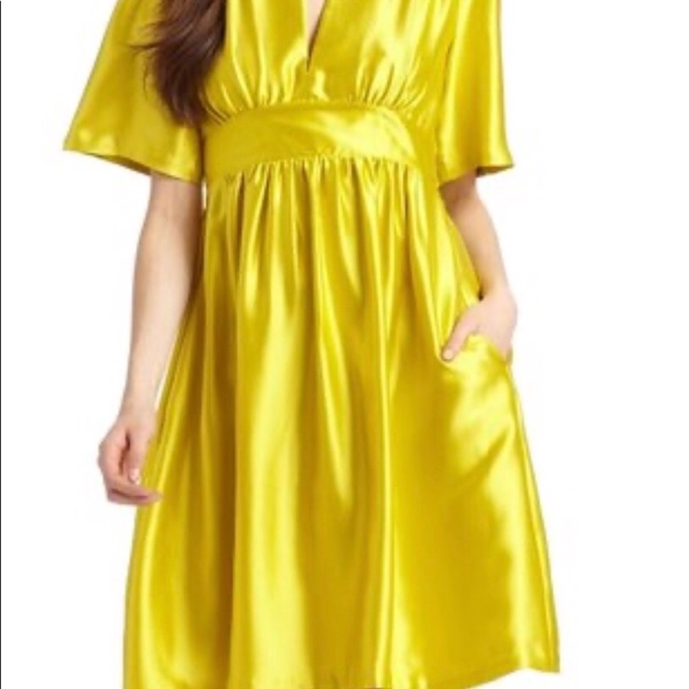 Cynthia Rowley Silk Satin Dress Sz 0